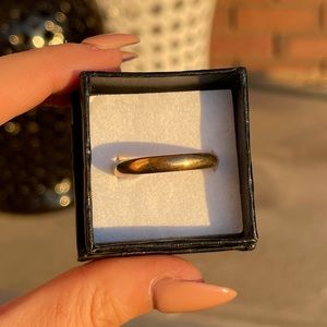 Antique 9K Gold Band Ring